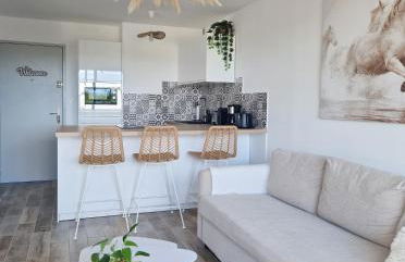 Sable & Pampas - Meublé de Tourisme 5 étoiles - Vue Panoramique & Terrasse - Climatisation - Plage à 200m - Foto 7