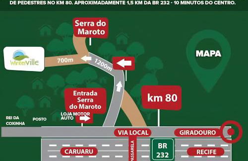 CantinhoAbençoado716 - Flat no Winterville Gravatá - Piscinas Aquecidas, Lago e Parquinhos - Foto 71