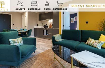 Jungle Luxe Retreat, 2Bed 2Bath Leeds, Center & Stadium - Foto 2