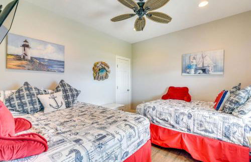 225 Feet to Shore! Ocean-View Crystal Beach Escape - Foto 24