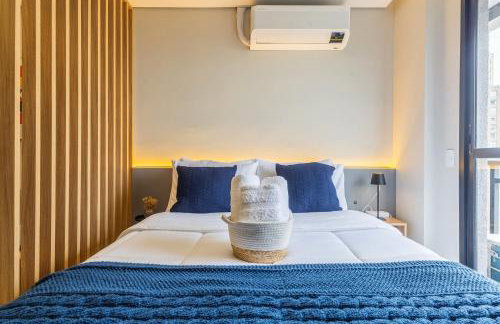 Studio Blue Cidade Jardim - 10 min Estádio Morumbis e Hospital Albert Einstein - Foto 23