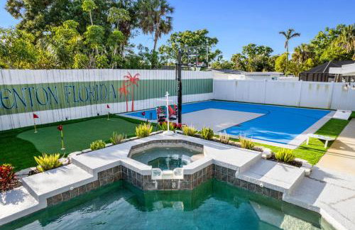 Sleeps 20 Basketball Court Pool Hot Tub Movie Room - Foto 63