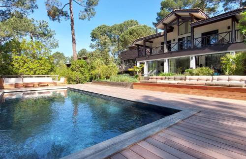 Maison au calme entre Océan et Lac, vue sur le golf, piscine chauffée, classée 4 étoiles - Foto 1