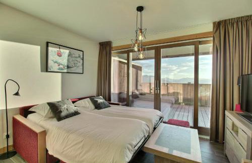 ARC 1600, LE RIDGE, Appartement 06 personnes Vue Montagne - ski aux pieds - Sauna, Hammam, Piscine - Foto 16