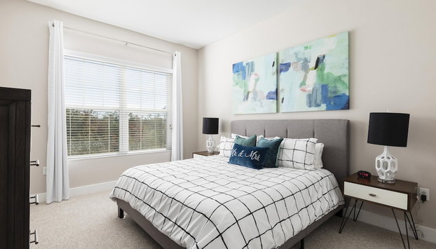 4 BR 4 BA Villa 5min Disneyworld 1804ft Gym - Foto 2, Habitación