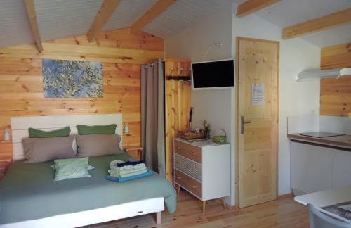 Chalet Le Petit olivier , gite l Echapée Belle Aubenas - Foto 9