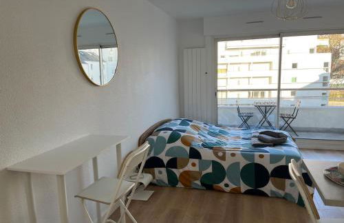 Joli studio cozy, balcon, Cité des Congrès, Gare Sud - Photo 19