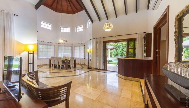 Zona de estar del vestíbulo