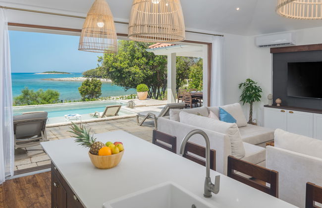 Luxury Beachfront Villa Porto Bus - Foto 5