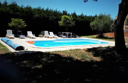 Gîte 3 étoiles 300m plage piscine privée grand jardin - Foto 6