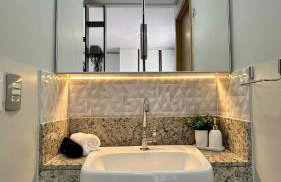 (1406) Studio Elegante com Vista Mar - Foto 32