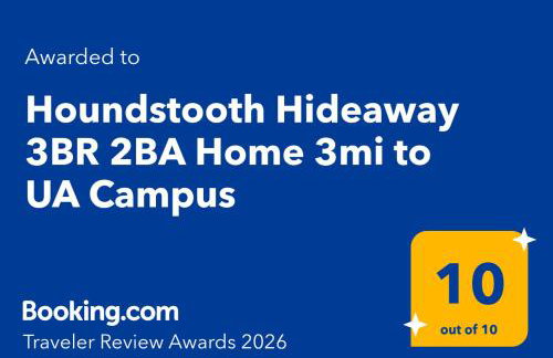 Houndstooth Hideaway 3BR 2BA Home 3mi to UA Campus - Foto 32