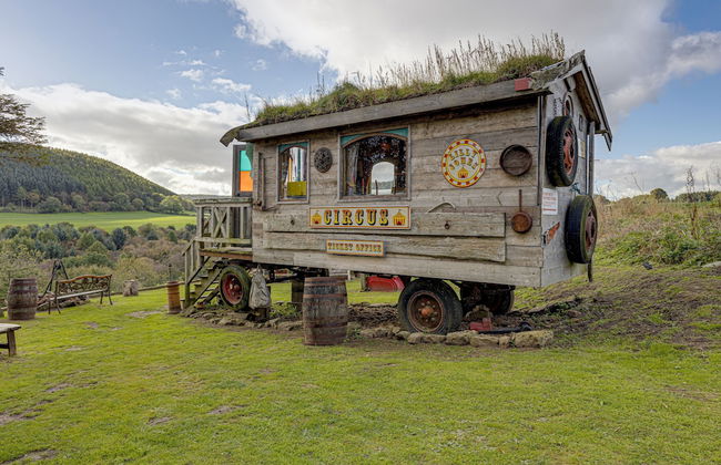 2 x Double Bed, Glamping Wagon in Dalby Forest - Foto 7