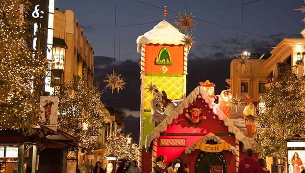 Autobús navideño de Los Ángeles - Foto 5, Rincones de Los Ángeles decorados en Navidad