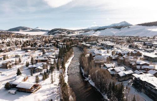 Riverfront Patio - Hot Tub - Luxe Silverthorne - Foto 41