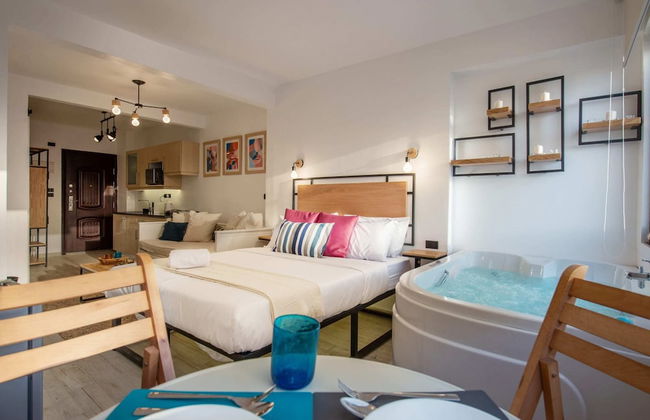 Jacuzzi Studio @ The Pyramids Free Airport Pickup - Foto 3