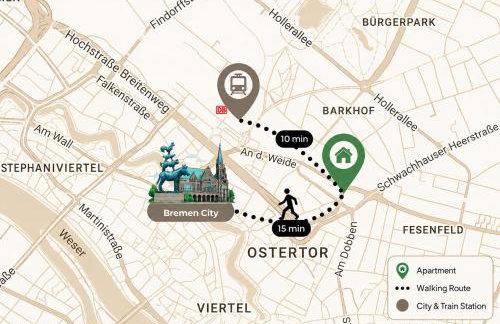 SuperHosts PARKPLATZ - Zentrum - TERRASSE - King-Bett - NETFLIX - Foto 21