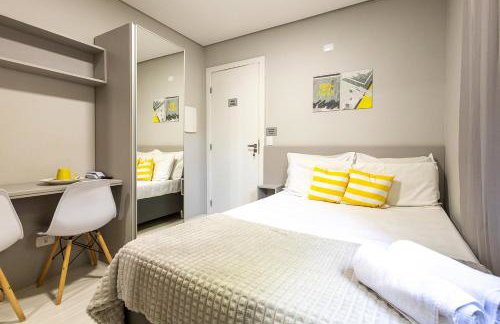 09- Studio lindamente decorado! Ideal para casal!!! - Foto 2