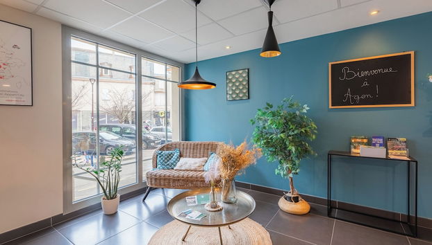 Sitzecke in der Lobby