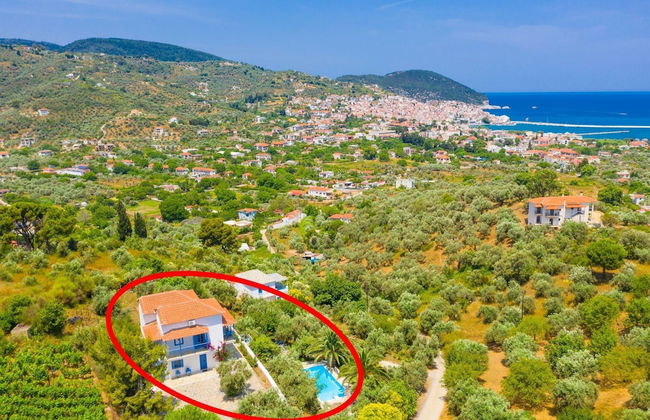 Villa Ourania Large Private Pool Sea Views A C Wifi - 1491 - Foto 33