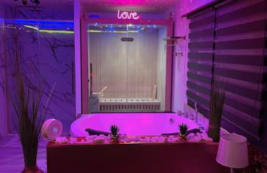 L'Aurore Love Room de prestige jacuzzi sauna piscine chauffée cuisine - Foto 30