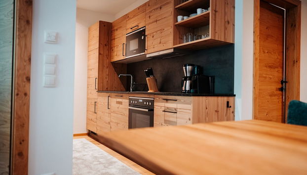 Nice Apartment With Balcony, Right on the Skislope - Foto 5, Cocina privada