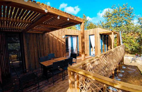 Domaine construction bois sur pilotis dans une chênaie proche océan - Foto 8