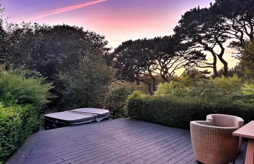 Chy Mena. South facing lodge with hot tub & views. - Foto 24