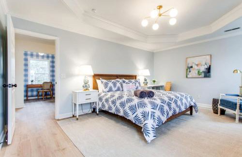 Stylish New 3BR 2.5BA Fire Pit Fence yard - Foto 46