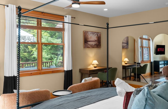 Luxury Chalet, Firepit, Sauna, Pet Friendly, 5 mins to Windham Mtn resort - Foto 21