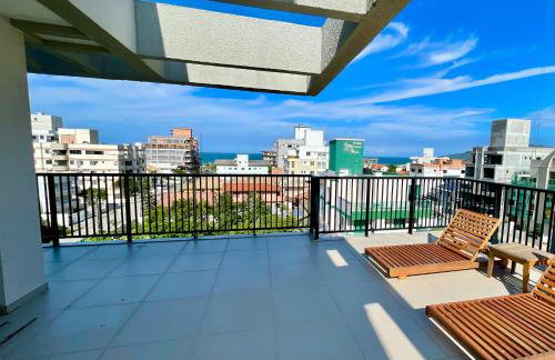 Linda Cobertura Duplex 4 Suítes 150 metros do mar, vila do sol - Foto 13