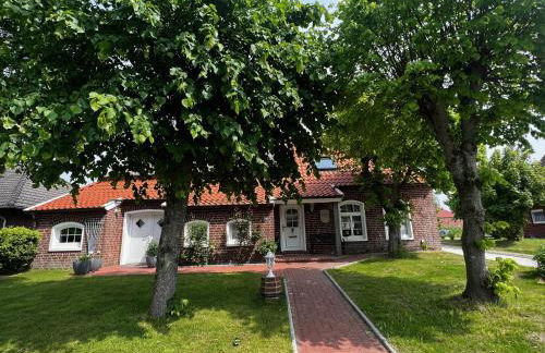 Lindenhuus-Urlaub unter einem Teilreetdach-Terrasse - Nahe Norden-Norddeich - Foto 3