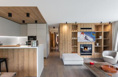 Appartement Neuf, Jardin Privé, 3 Chambres, Megève Mont d'Arbois - Foto 7