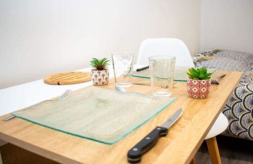 Studio Charmant Confortable TV Centre Ville Louviers - Foto 27