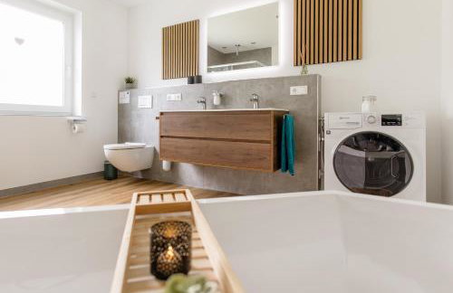 Kleeoase - Luxus Apartment- Jacuzzi - Dachterrasse - Kochinsel - kostenlose Parkplätze - See in 10 min - Foto 34