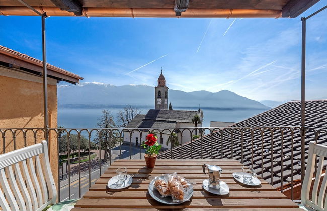Red View Apartment in Ronco Sopra Ascona Ascona - Foto 28