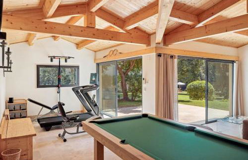 Superbe villa de 5 suites, climatisation, piscine, tennis, hauteurs de St Paul - Foto 54