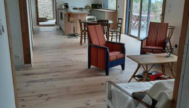 Maison en bois vue sur mer en Bretagne 5 couchages - Foto 4