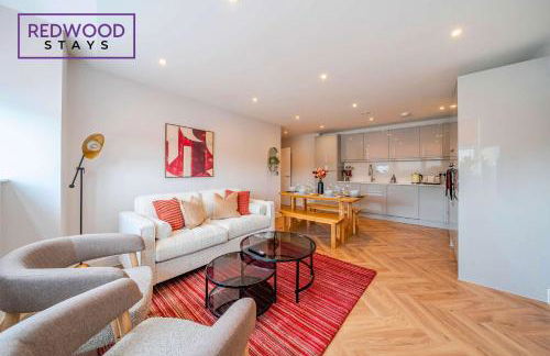 Brand New Premium Serviced Apartments, Free Parking, High-Speed WiFi By Redwood Stays - Foto 12