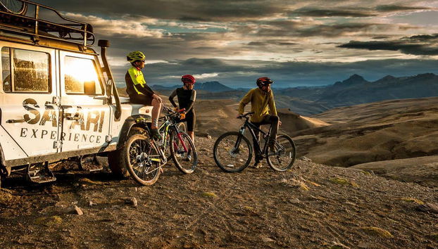 In giro per El Calafate in bicicletta