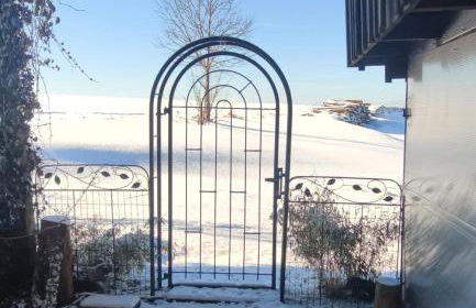 Ferienhaus VILLA ZAUBERBLICK am Rennsteig Frankenwald FREISTEHEND naturnah HUNDEFREUNDLICH eingezäunt - Foto 7
