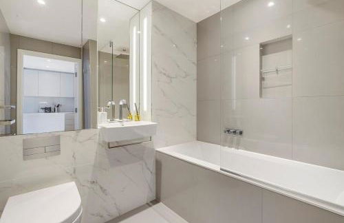 Skyline Studio with Pool & Gym, Canary Wharf - Foto 14