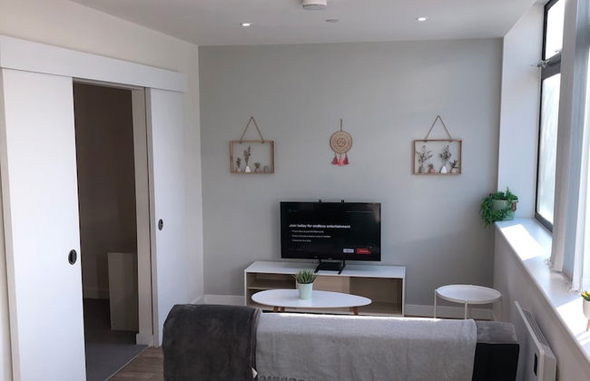 Central Trafford Apartment Free Parking - Foto 9