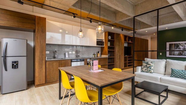 w Radiant Loft in Parque 93 - Foto 3, Habitación