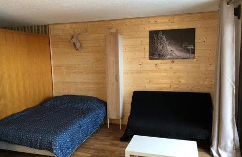 Le Relai S34 - Grand et lumineux studio avec coin montagne 4-6 pers avec WIFI, 50m des pistes, grand balcon exposé SUD, DRAPS NON COMPRIS - Foto 7