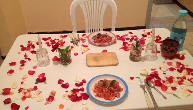 Servicio de comidas en la habitación