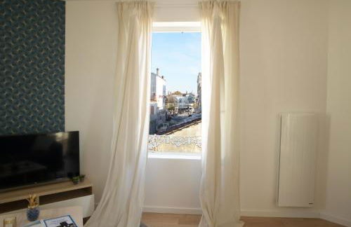 T2 de 55m2 avec toit terrasse, hyper centre, wifi, draps, savons et serviettes fournis - Foto 10