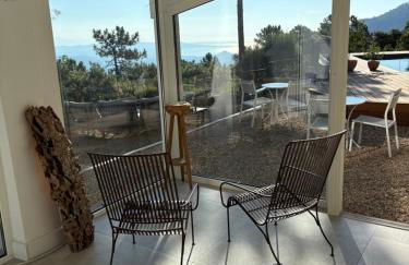 Villa Ormarine, vue exceptionnelle sur la baie de Cannes et le Mercantour - Foto 24