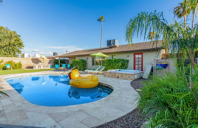 Palm Tree Paradise Heated spa Pool Firepit - Foto 47