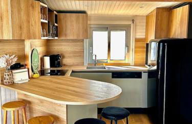 Chalet 4 à 6 pers Terrasse vue mer - Foto 5